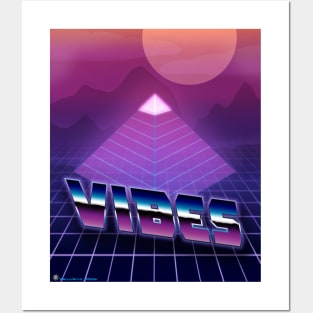 Outrun Vibes Posters and Art